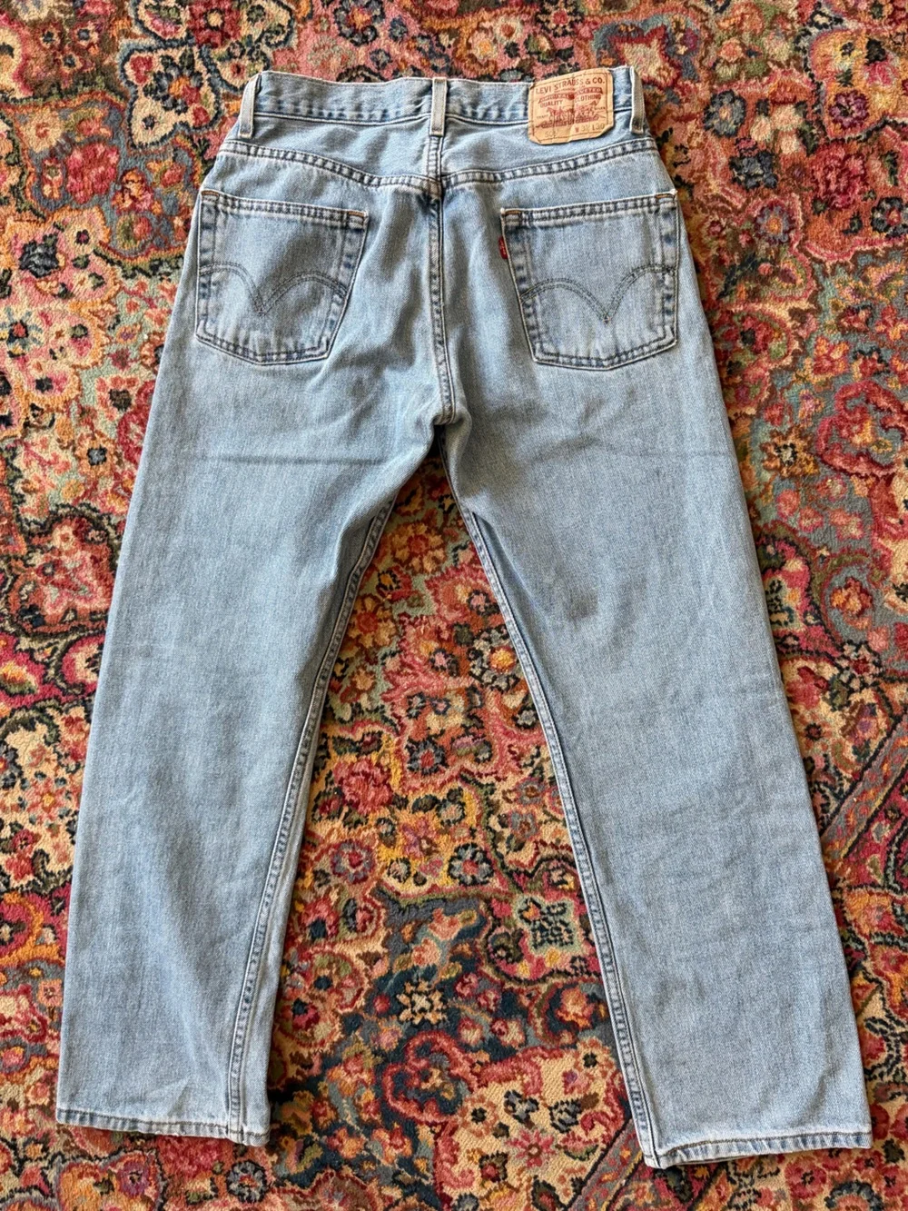 Vintage Levi's Light Blue Denim Jeans